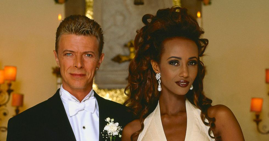 Davide Bowie e Iman