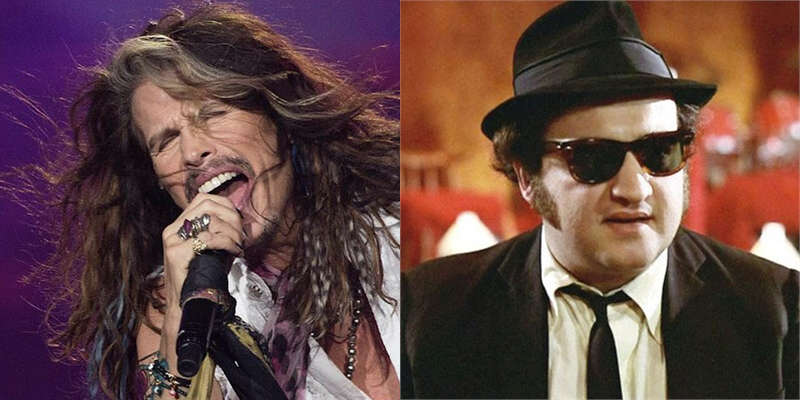 Steven Tyler e John Belushi