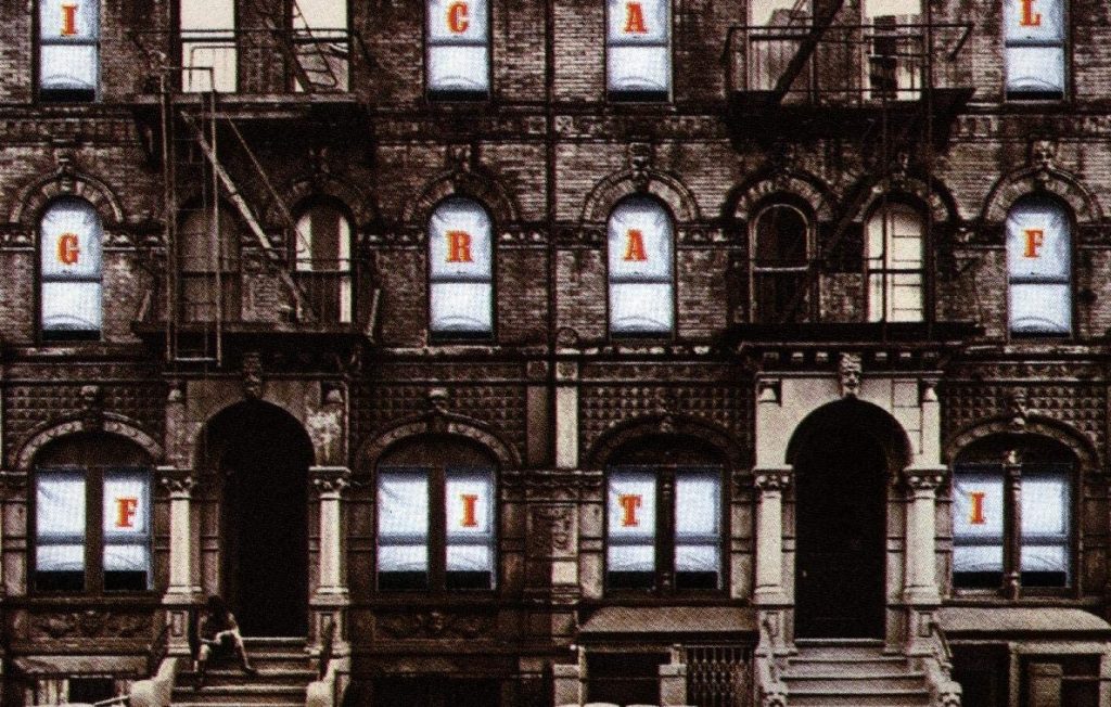 La copertina di Physical Graffiti