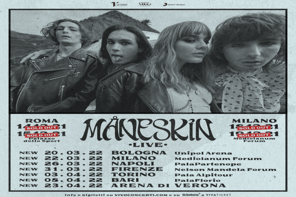 date tour Maneskin