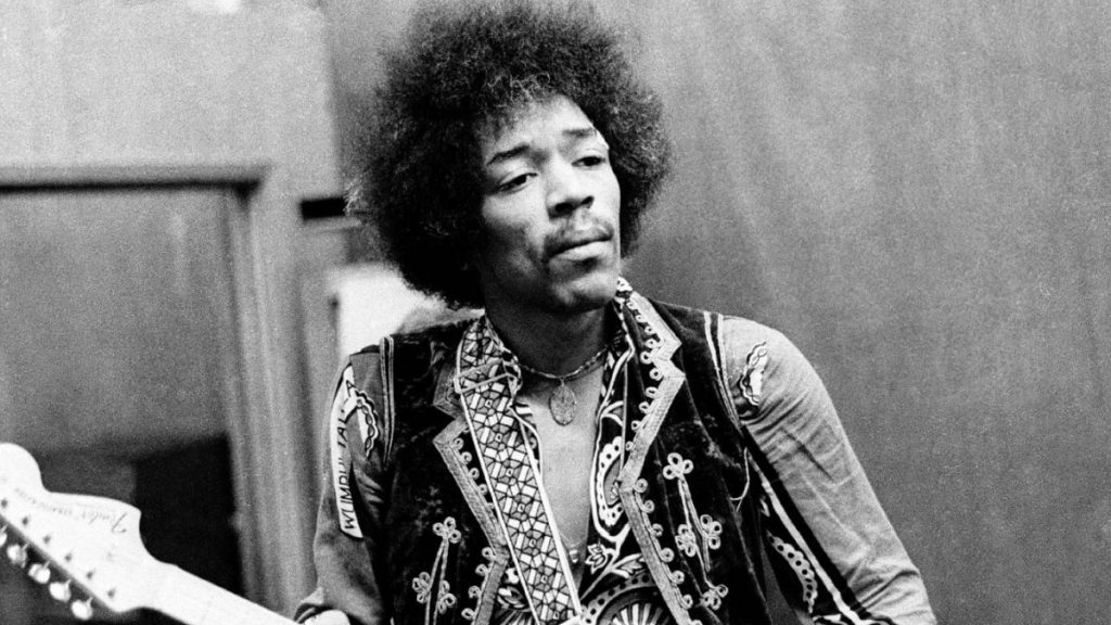 Jimi Hendrix e la sua Fender Stratocaster