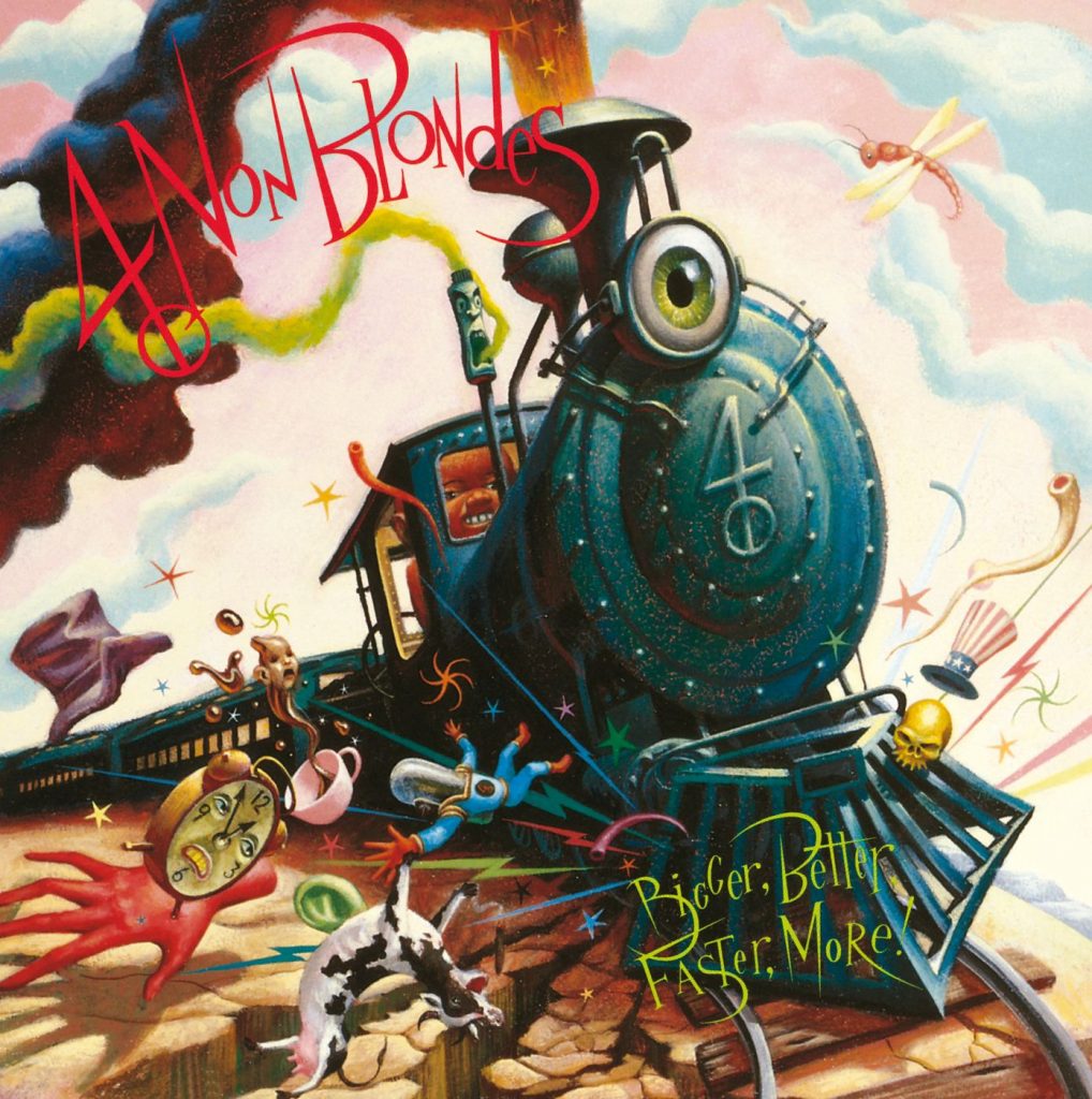 4 Non Blondes, copertina di Bigger, Better, Faster, More!
