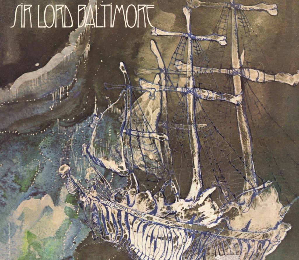 Sir Lord Baltimore, la cover del disco