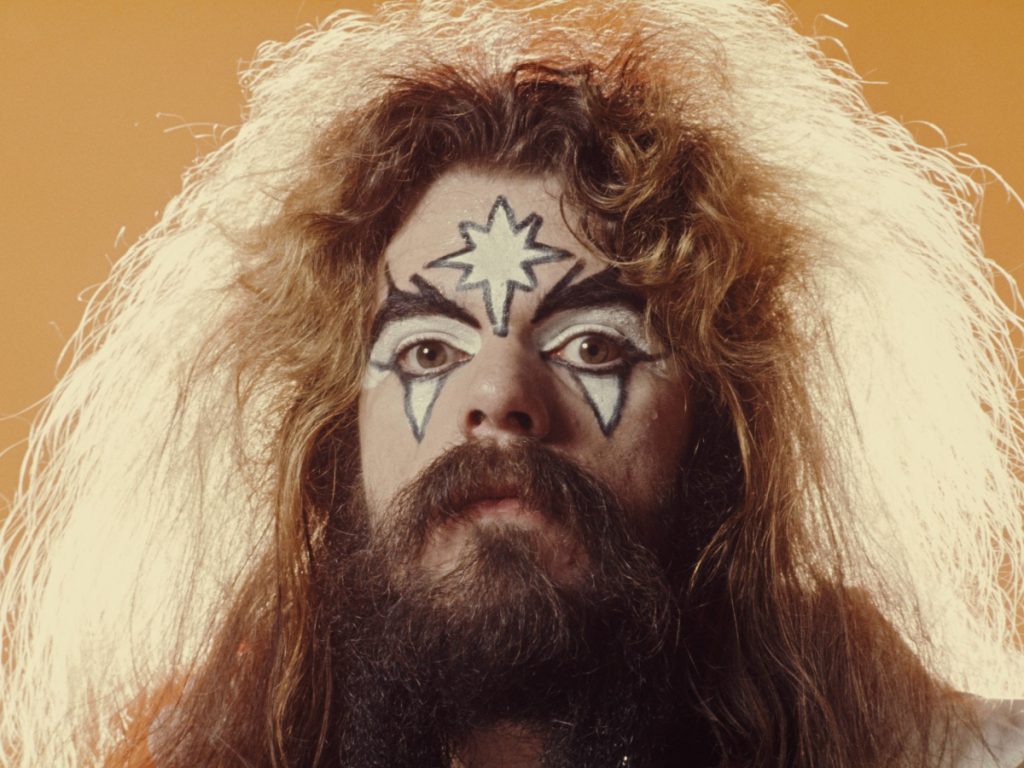 Il frontman dei Wizzard Roy Wood