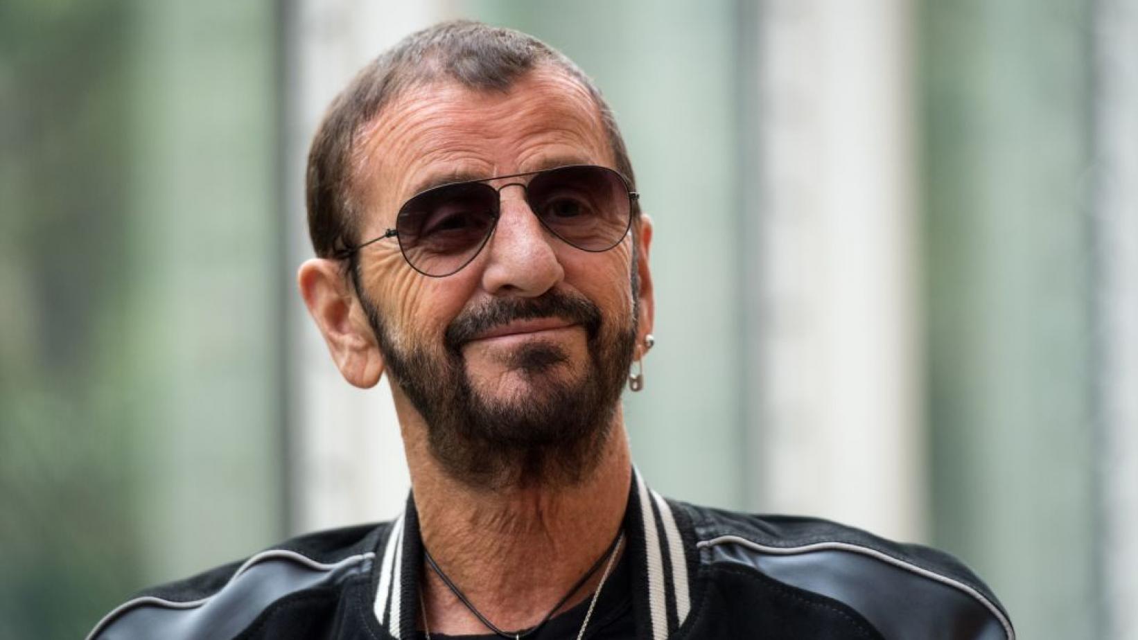 Ringo Starr in una recente fotografia.