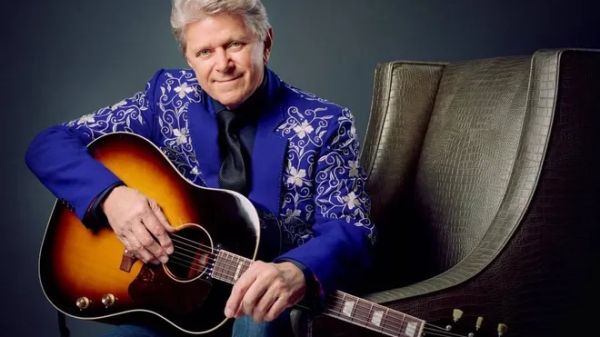 Peter Cetera con la sua chitarra