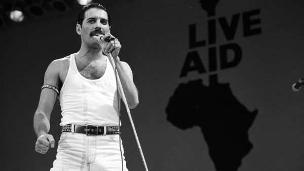 Il frontman dei Queen Freddie Mercury