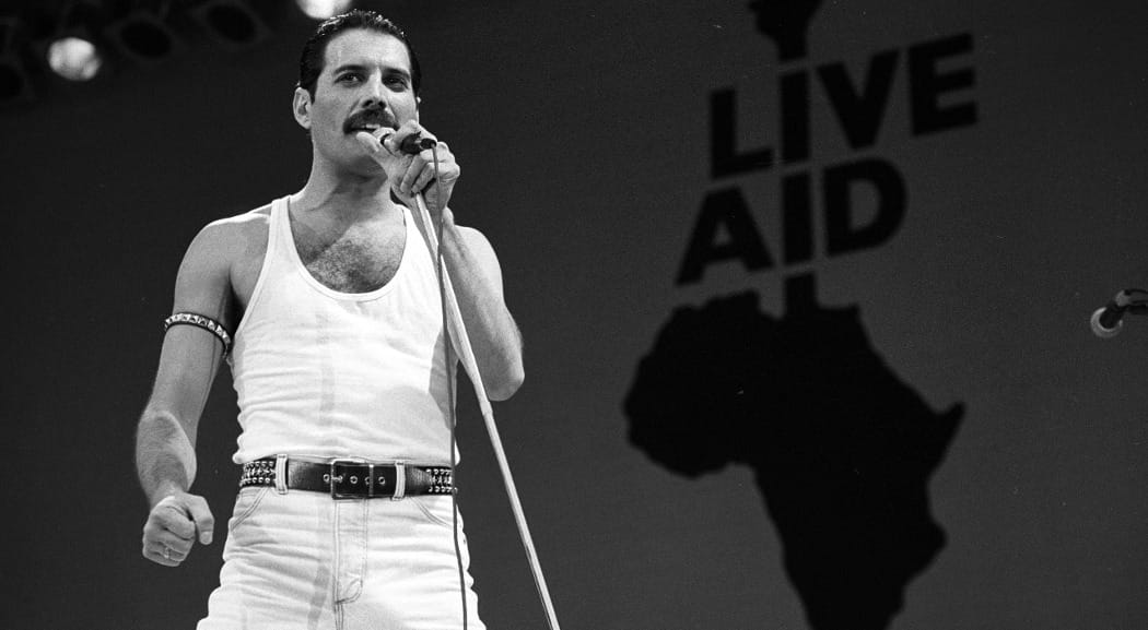 Il frontman dei Queen Freddie Mercury