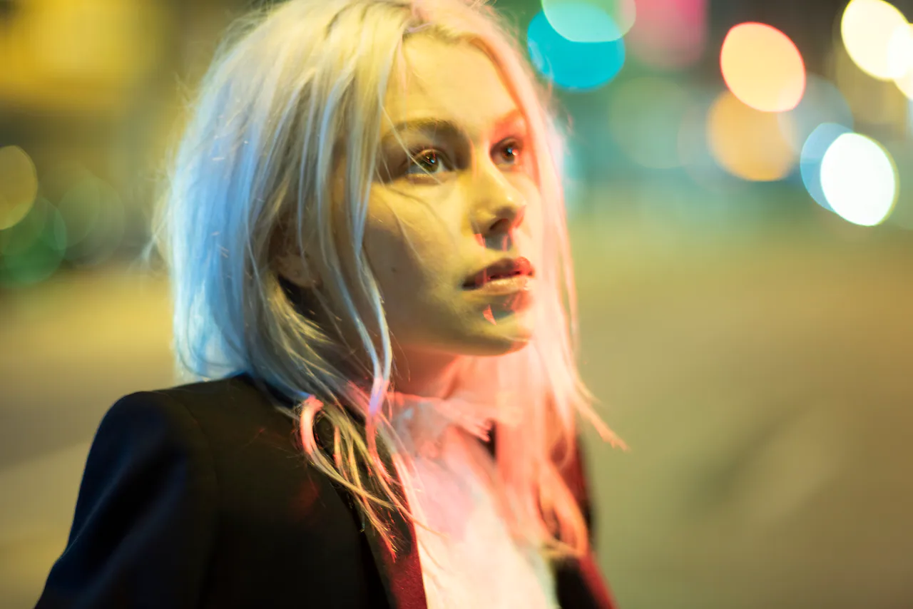 La cantautrice americana Phoebe Bridgers