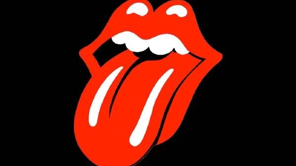 L'iconico logo dei Rolling Stones