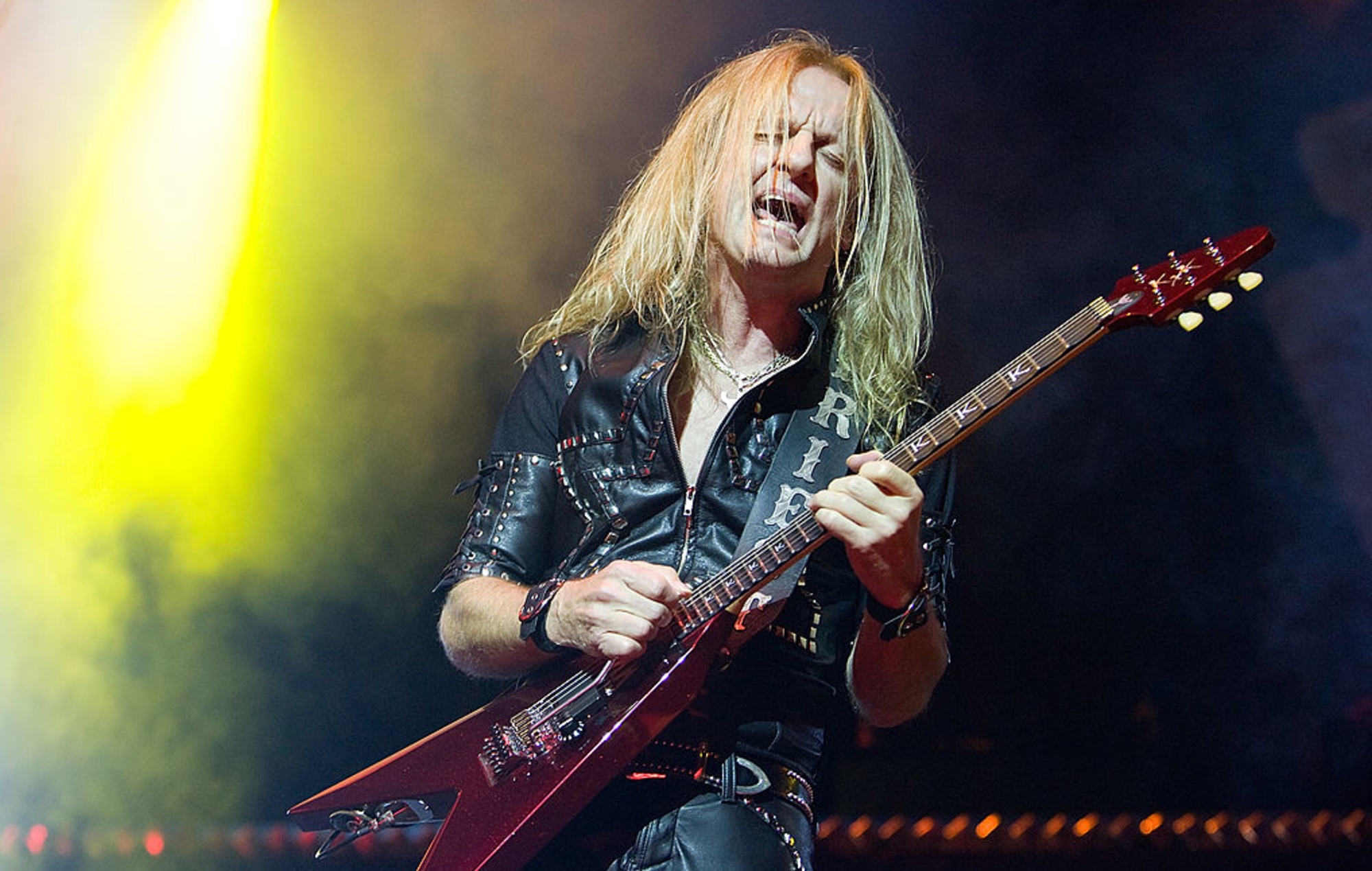 Il chitarrista dei Judas Priest K.K. Downing