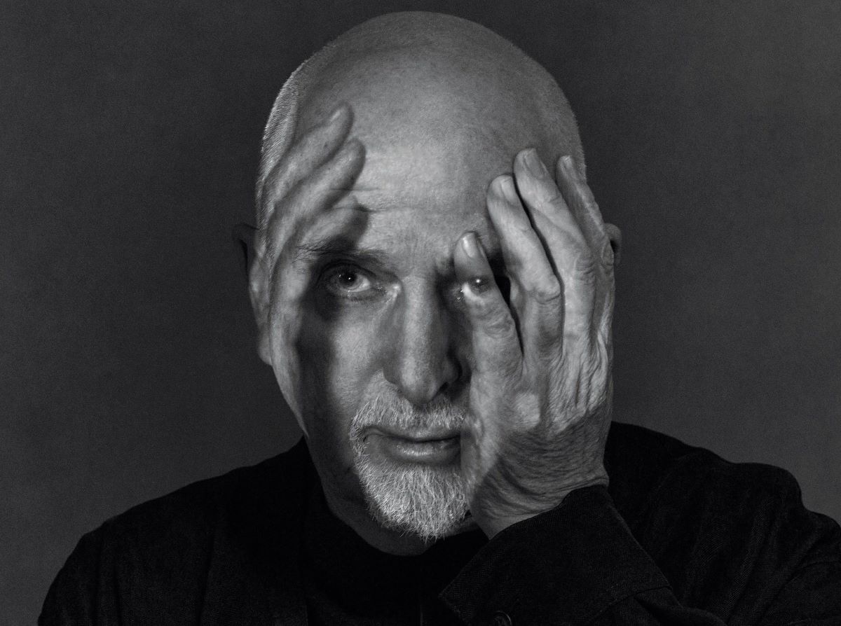 Il musicista britannico Peter Gabriel