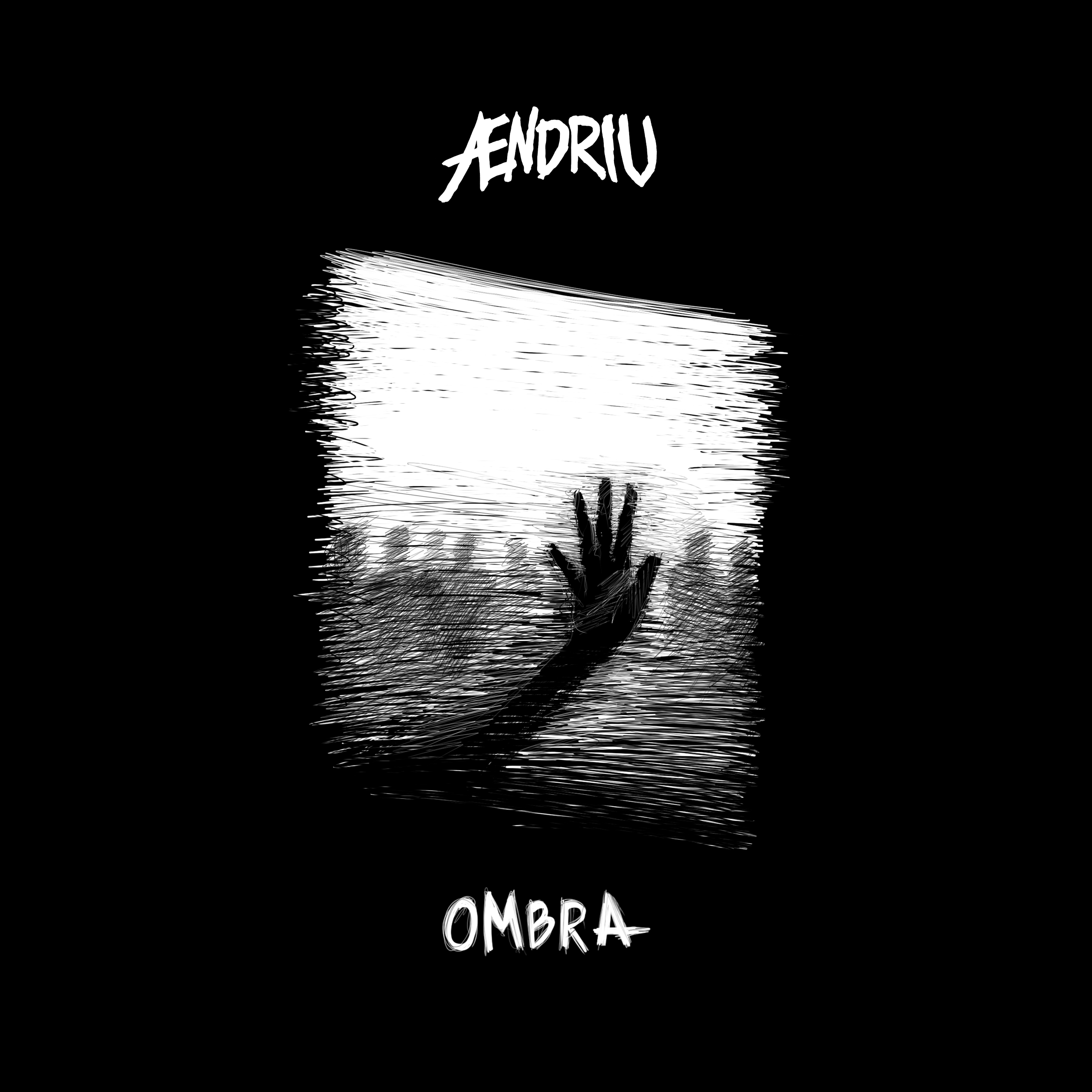 copertina del singolo "ombra" di Aendriu