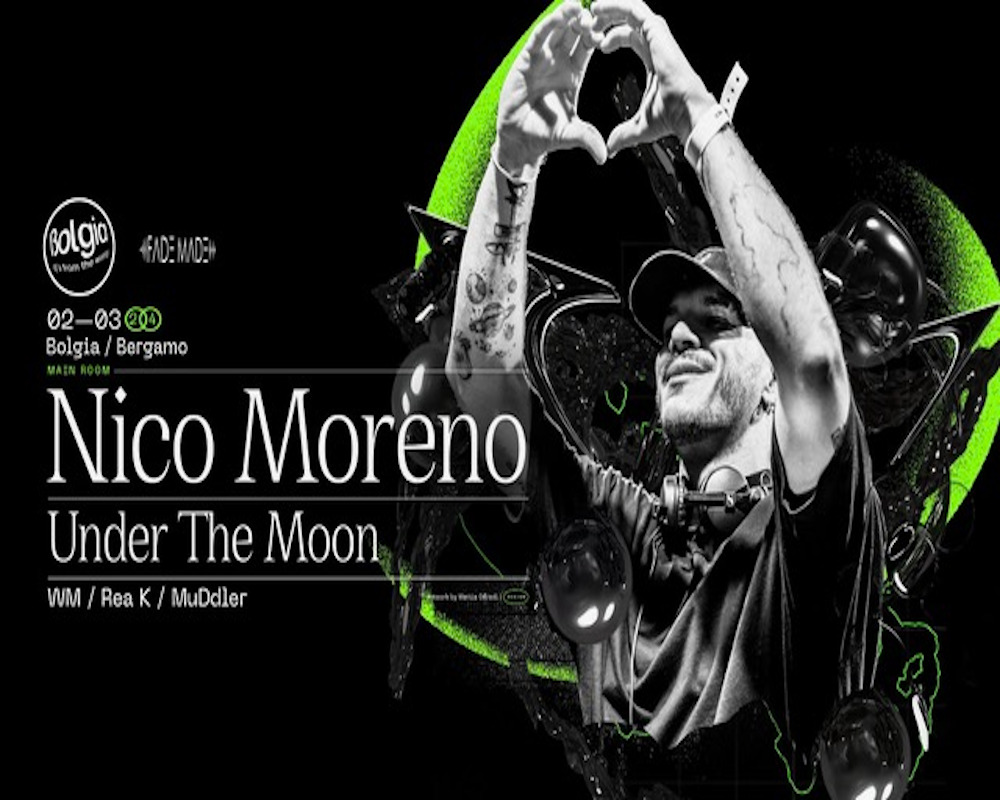 presentazione nico moreno e under the moon alla serata al bolgia