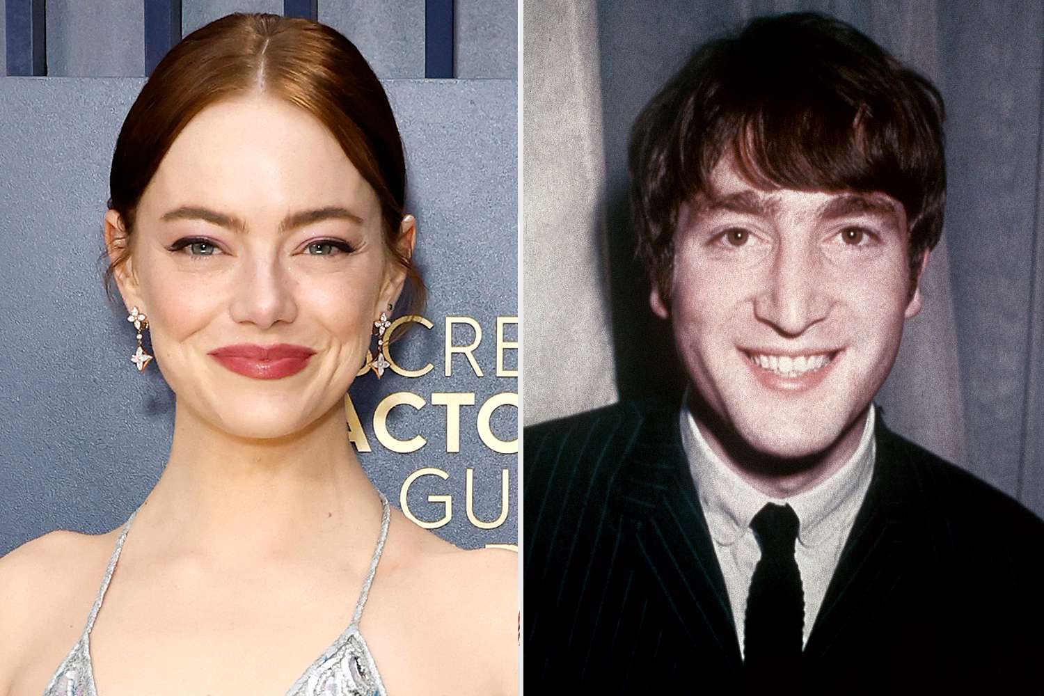 Emma Stone e John Lennon