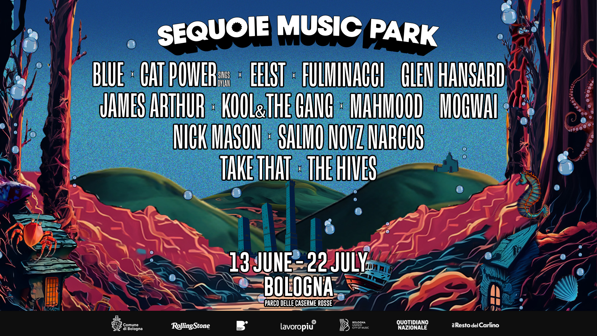 Locandina del Sequoie Music Park