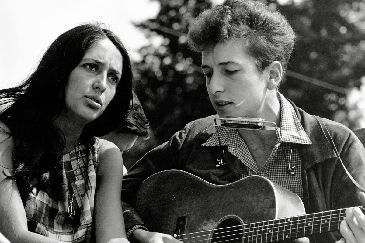 Joan Baez e Bob Dylan