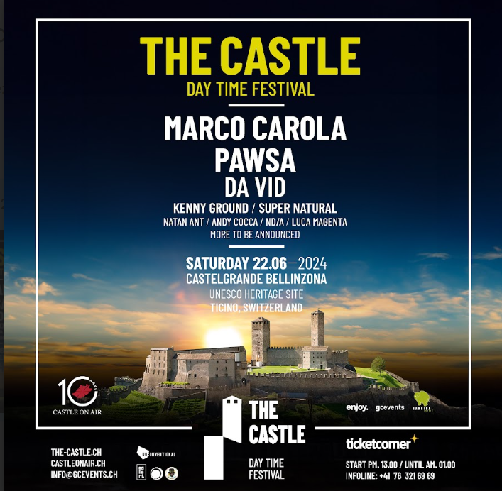 Locandina del The Castle Festival 2024