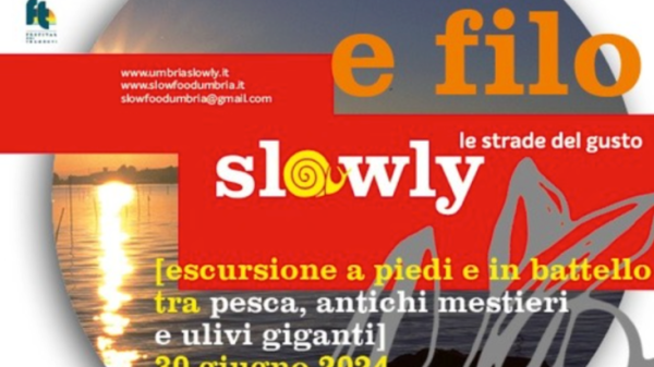 Locandina evento Trasimeno Slow Food Umbria