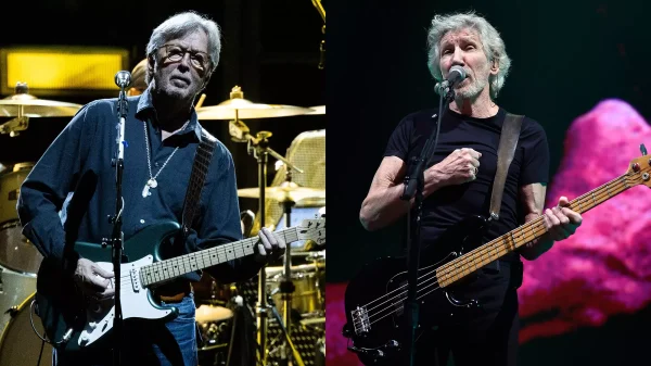 Eric Clapton e Roger Waters