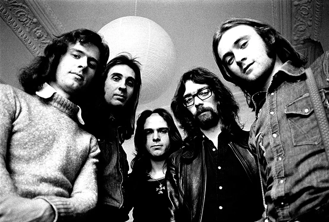 I Genesis in una foto del 1974