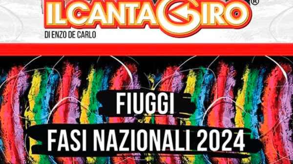 Locandina Fiuggi Cantagiro 2024