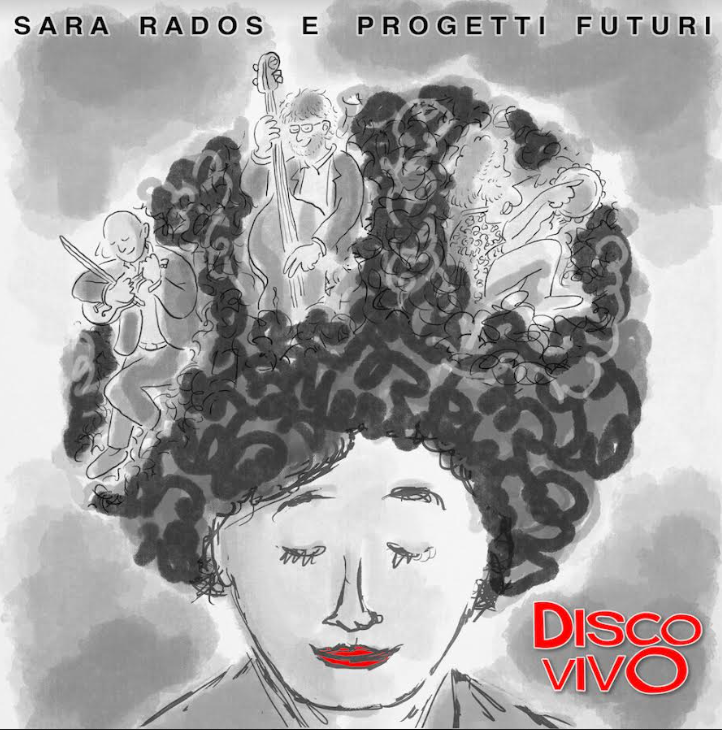 art cover di Michele Staino per l'album di Sara Rados e Progetti Futuri