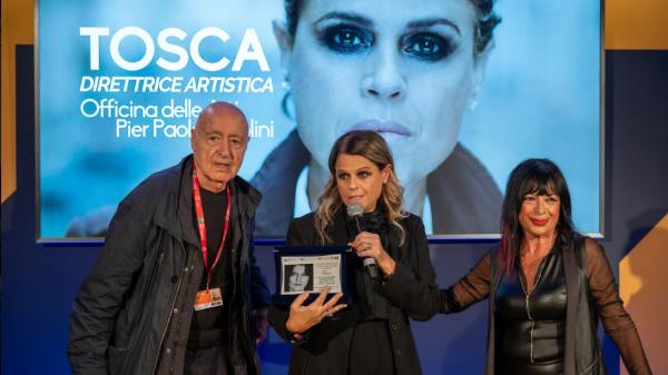 premiazione Tosca per la serie di premi dedicati ai vari protagonisti di cinema e musica