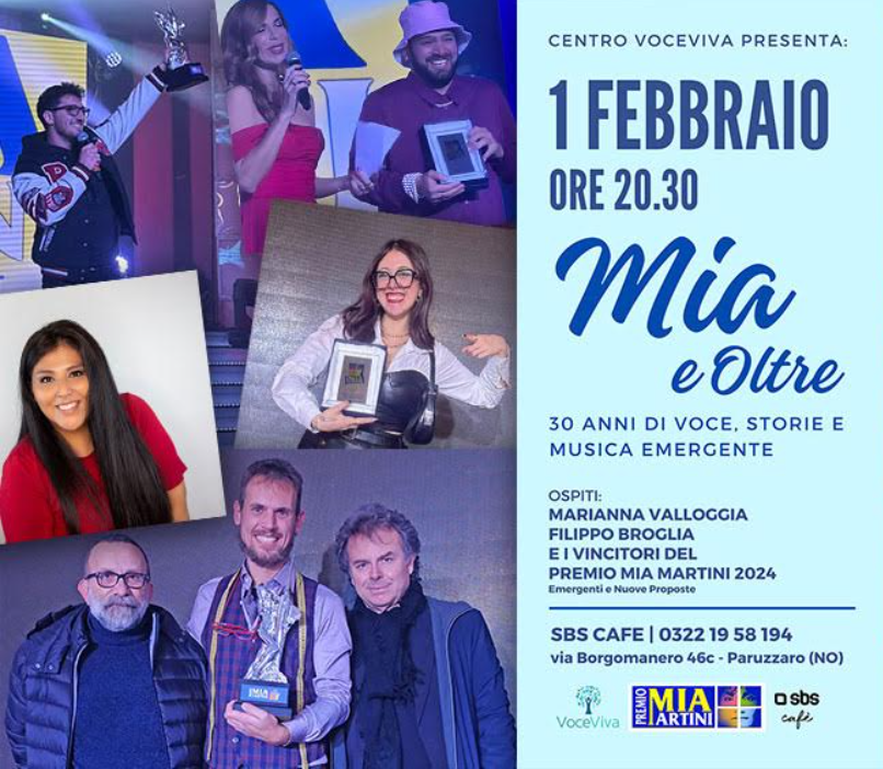 locandina evento "Mia e oltre"