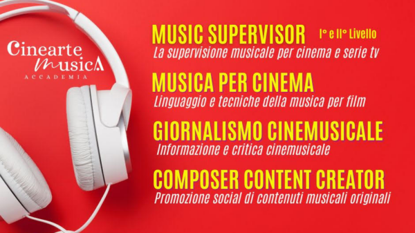 CineArteMusica locandina programma webinar