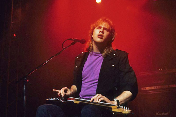 Il chitarrista Jeff Healey