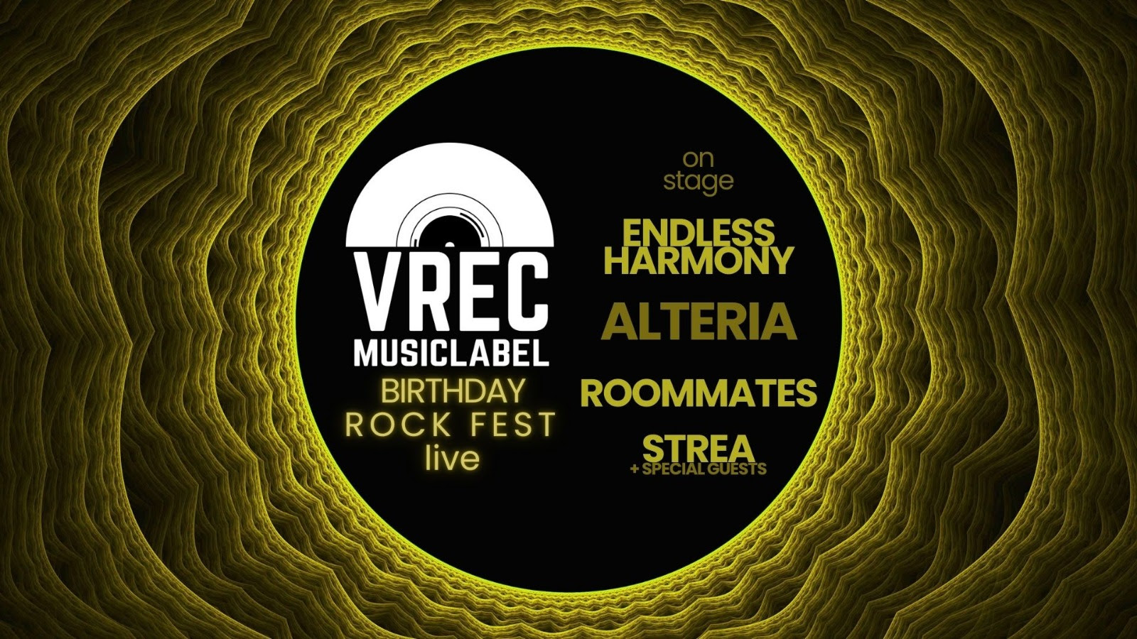 Locandina del Vrec Birthday Party