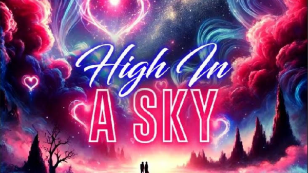 copertina per il singolo revival dei '90 "High in the sky" di Adrian e DJ Ramezz